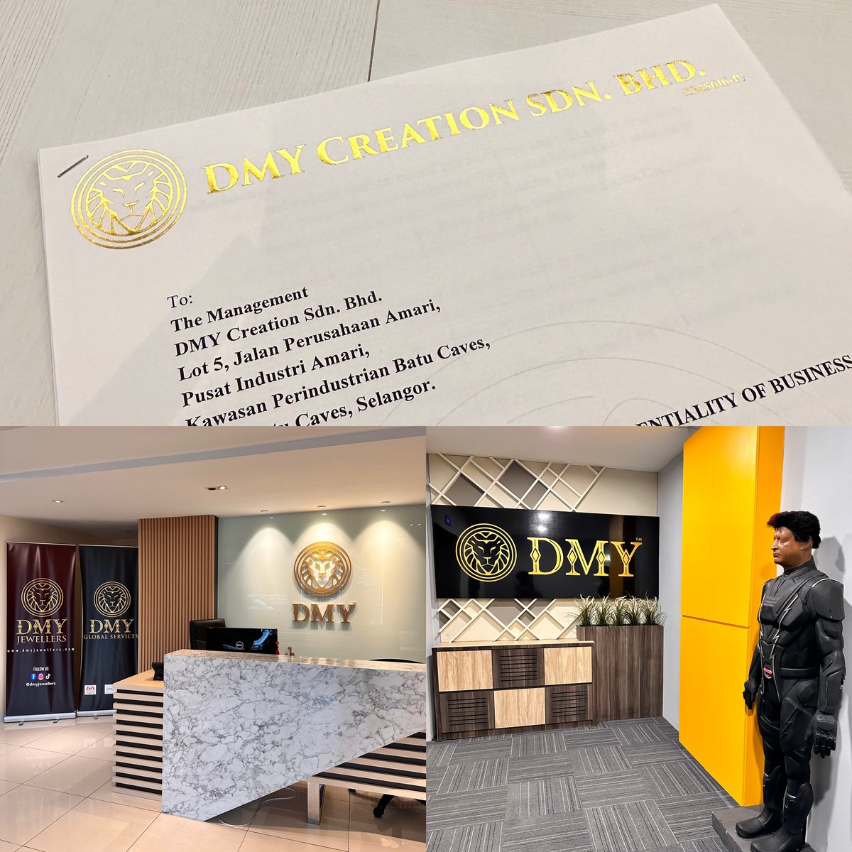 Deal signed! Glad to join hands with @dmycreationoffl ! 🤝🇲🇾

#FilmViews #DMYCreation