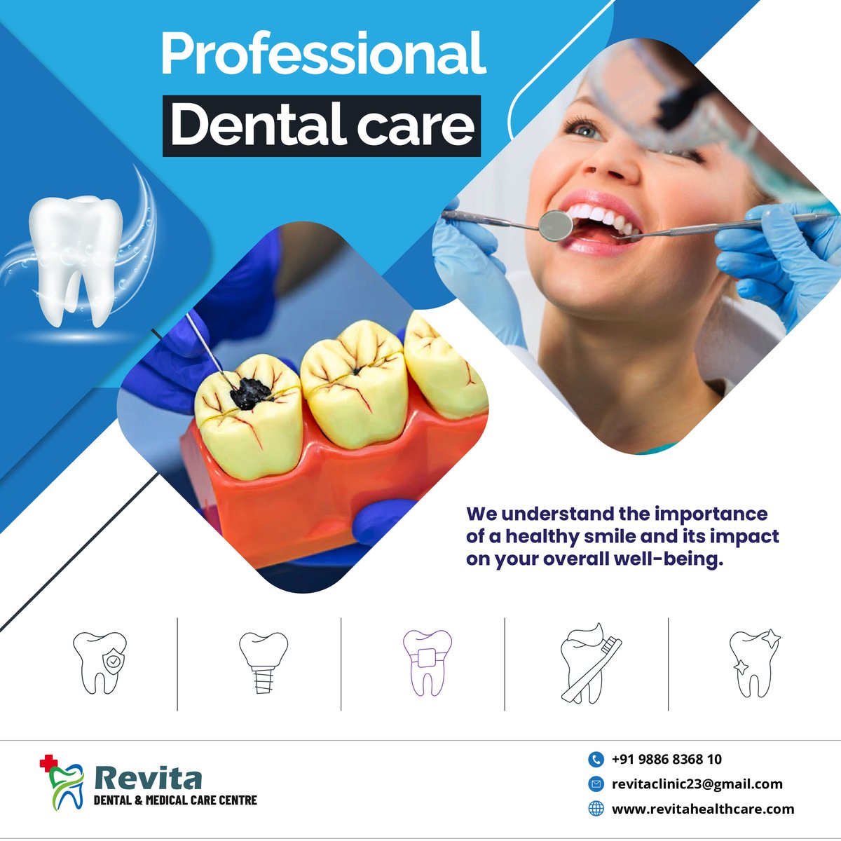 At Revita Dental Clinic,  we specialize in gentle and compassionate dental care 
for children.

Call us to Book an Appointment: +91 98868 36810 Visit Our Website: revitahealthcare.com

#ToothAnatomy #DentalStructure #BangaloreDentist #BangaloreDentalClinic