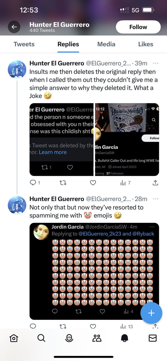 JordinGarciaSW's tweet image. @ryback and you want to talk about pathetic and talking to YOURSELF.. that would be YOUR ass kissing yes muppets #CryBack #LieBack