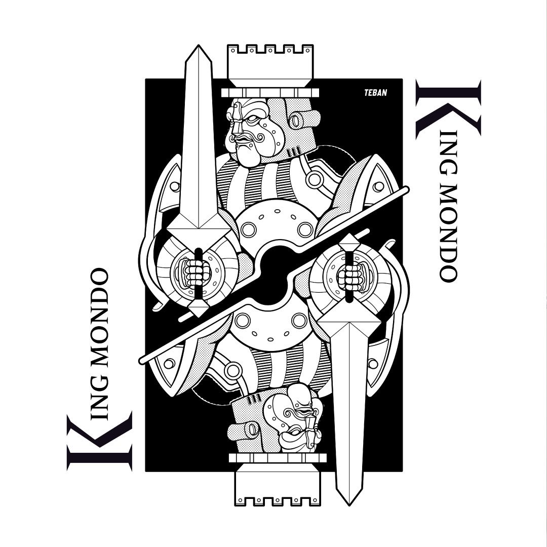 Fun idea for a #fanart of #PowerRangers #powerrangerszeo
Creating a illustration of #KingMondo but in a similar visual style of the casino #playingcards 😁 Could be a great T-Shirt too! #evilspacealiens 

Please feel free to share your thoughts and thank you for watching 🙌⚡️🙌