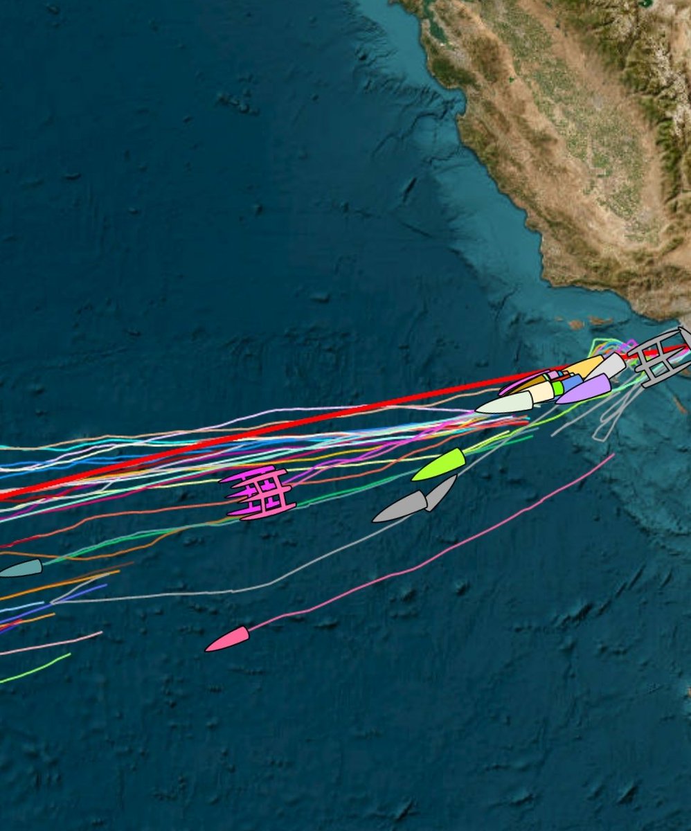 UltimBoat's tweet photo. #Ultime #MOD70 #Multi70 #TranspacRace
Orion toujours en en tête sur la Transpac Race avec 9 milles d'avance sur Maserati. Les deux MOD70 progressent à 16 noeuds. https://t.co/HJ2ztvcZZi