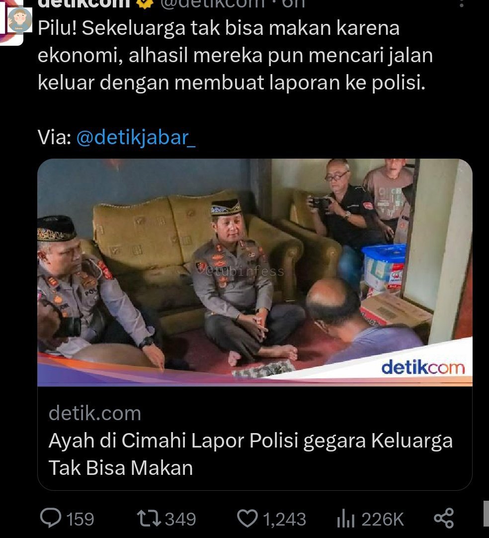 tubirfess's tweet photo. Kadang tuh gua bingung. Indonesia kan negara dg penduduk muslim terbanyak di dunia, tapi kenapa bisa sampe ada kejadian seperti ini? Padahal dalam Islam, ketika ada orang yg kelaparan, maka tetangga sekitarnya akan berdosa. Orang kita tuh suka bgt menutup mata soal hal (cont) https://t.co/fGCKdoGhmn