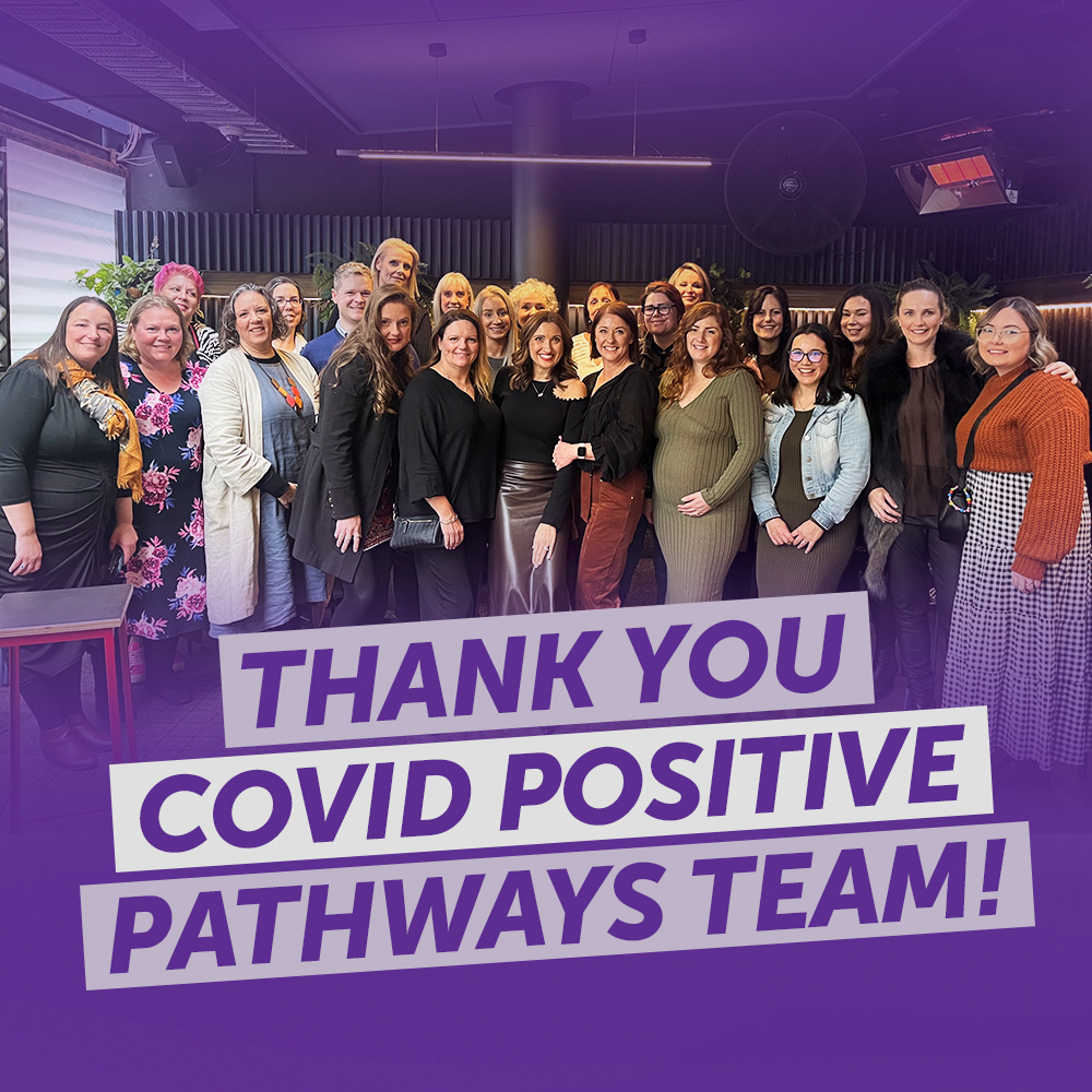 We bid farewell to our COVID-19 Positive Pathways Program. Thank you to the extraordinary team, and our partners who worked with us to deliver the program. #COVID19PositivePathways #Gratitude #CommunityCare