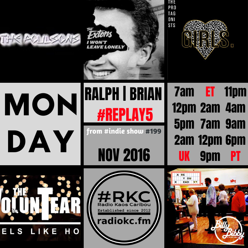 ▂▂▂▂▂▂▂▂▂▂▂▂▂▂
Ralph/Brian <a href="/fruitbatwalton/">Remembering Ralph's Life with The Life of Brian</a>

EP #199 │ 2016 #REPLAY5

🔊 🆃🆄🅽🅴 &amp; ENJOY 

🔴 <a href="/THEPOULSONS1/">THE POULSONS</a>
🔴 <a href="/Theextonsmusic/">The Extons</a>
🔴 The Protagonists
🔴 <a href="/TheVoluntears/">The Voluntears</a>
🔴 <a href="/billybibs20/">Billy BIBBY</a>

on #🆁🅺🅲 📻 radiokc.fm
▂▂▂▂▂▂▂▂▂▂▂▂▂▂
