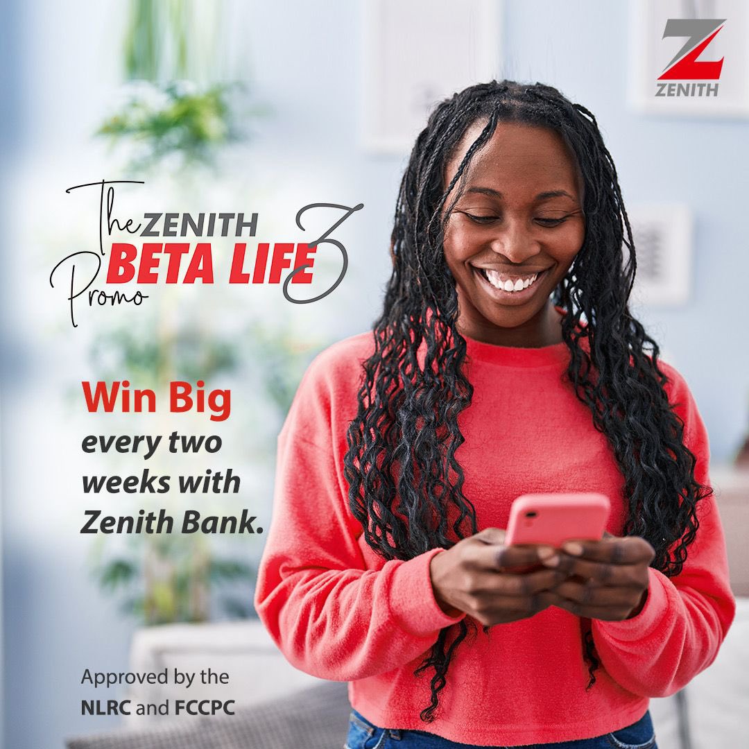 ZenithBank's tweet photo. You can be a winner in the ZenithBetaLifePromo3. Simply visit https://t.co/kB8q6t1XQc for more information.  

#ZenithBank #Monday #Promos #Offers #ZenithCares #BetaLifePromo3 #Betalife #ZenithBetaLifePromo #ZenithBetaLifePromo3 #ZenithBankisBack https://t.co/76vLXJxYjJ