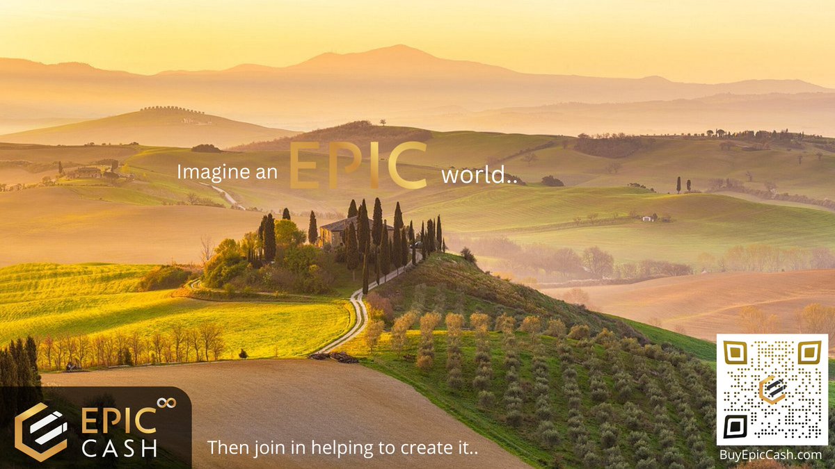 EpicCashMeme's tweet photo. https://t.co/nhPsmiUcSN
🚀21mil scarcity like #BTC
🚀Censorship Resistant
🚀Fungible
🚀Scalable
🚀Fast
🚀Default Privacy
🚀Trustless
🚀Fair Launch No ICO, Premine, VCs, Corp
🚀3 Mining Algos CPU GPU ASIC
#Dex @ViteXExchange
@CoinstoreExc
🚀Eco PoW #crypto
#EpicCash is my #Bitcoin https://t.co/cIdb74SVzl