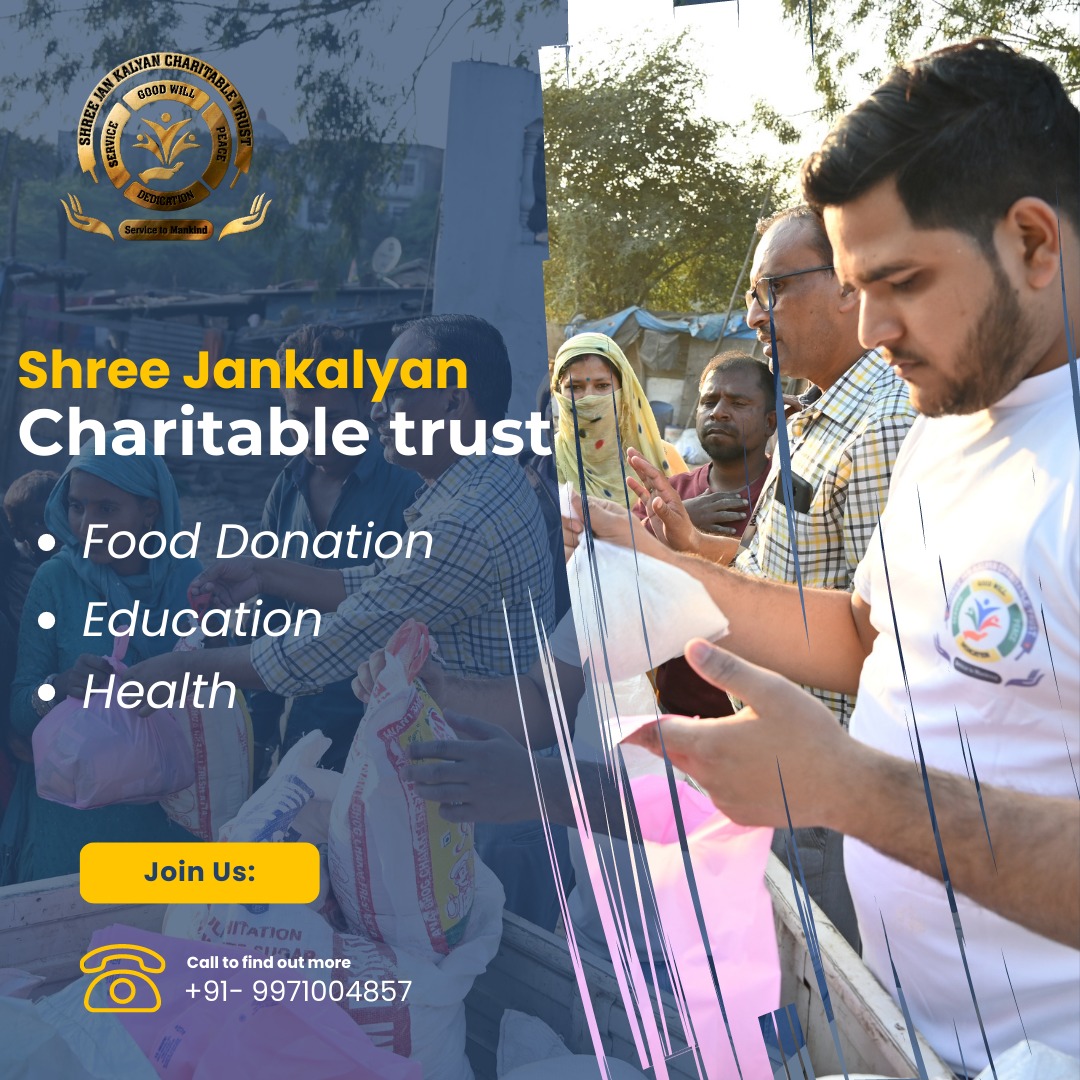 jan_charitable's tweet photo. Shree Jankalyan Charitable trust
• Food Donation
• Education
• Health
🌎 𝑾𝒆𝒃𝒔𝒊𝒕𝒆: https://t.co/vN2PxeZrCL
#ngo #ngoindia #charitable #ngotrust #shreejankalyancharitabletrust #NonprofitOrganization #togetherforever #charitabletrustgreaternoida #charitabletrustnoida https://t.co/NdDrNJ6ZVW