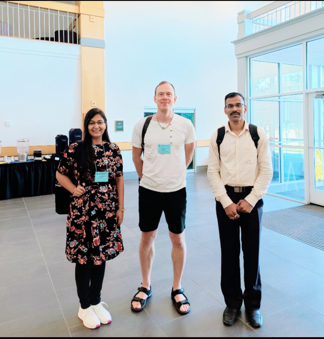 SANTANU KUMAR PAL (@santanu03277687) on Twitter photo Had a wonderful GRC Liquid Crystal Meeting at <a href="/SNHU/">SNHU</a> last week. Thank you Jan and <a href="/leal_prof/">Cecilia Leal</a>, for the kind invitation. Delighted to receive positive feedback on our work, and enjoyed fantastic talks and in-depth discussions.
<a href="/Shallu_Dhingra_/">Shallu Dhingra</a> Had a wonderful GRC Liquid Crystal Meeting at <a href="/SNHU/">SNHU</a> last week. Thank you Jan and <a href="/leal_prof/">Cecilia Leal</a>, for the kind invitation. Delighted to receive positive feedback on our work, and enjoyed fantastic talks and in-depth discussions.
<a href="/Shallu_Dhingra_/">Shallu Dhingra</a>