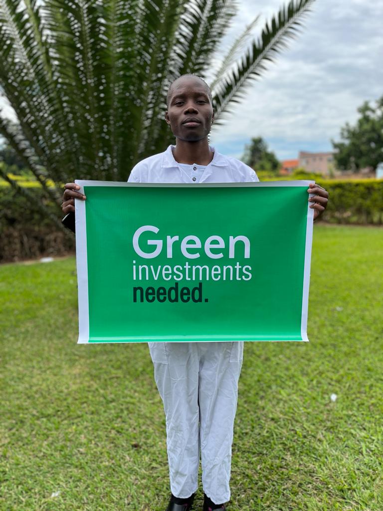 Green Investments needed.
#yeswecandothis