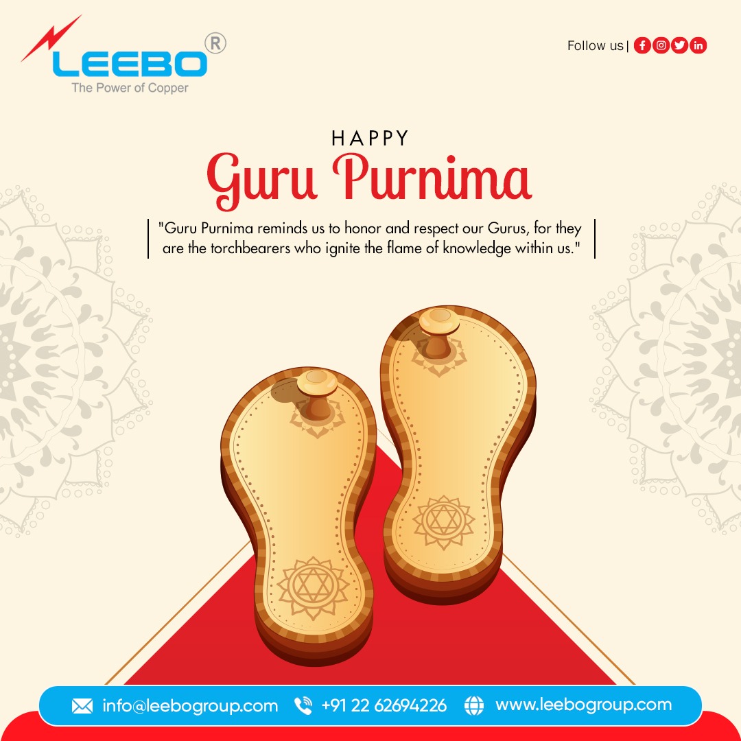 leebogroup's tweet photo. Celebrating the light of knowledge and the blessings of our gurus on Guru Purnima.

#leebogroup #copperrod #copperproducts #Copper  #gurupurnima #guru #happygurupurnima #guruji #india #teacher #love #blessings #gurudev #yoga #instagram #meditation #spiritual #purnima #peace https://t.co/JgZVFIvK5A