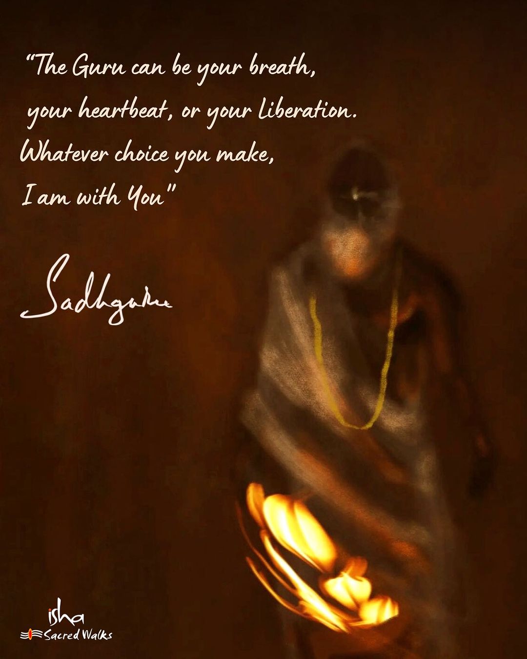 Isha Sacred Walks on Twitter "This Guru Purnima, we celebrate, The one