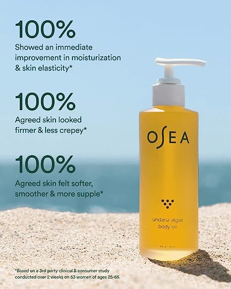 ExtraorInc's tweet image. Seaweed Serenity: Osea Malibu's Firming Algae Body Oil

Osea Malibu Undaria Algae Body Oil 5 oz | Firming, Non-Greasy &amp;amp; Fast Absorbing | Vegan &amp;amp; Cruelty Free Seaweed Moisturizer

amzn.to/44tR0be

#SeaweedSerenity #FirmAndNonGreasy #FastAbsorbing #VeganMoisturizer