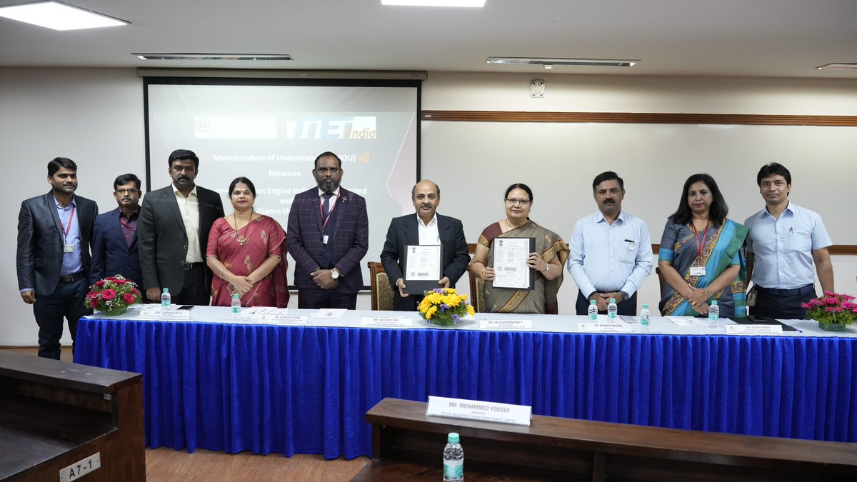 AllianceUniOfcl's tweet image. Proud Moment! Alliance University &amp;amp; Toyota Industries Engine India join hands for an enriching collaboration, offering endless opportunities to our talented students. Together, we shape the future of engineering education!

#IndustryCollaboration #AllianceUniversity #ToyotaIndia
