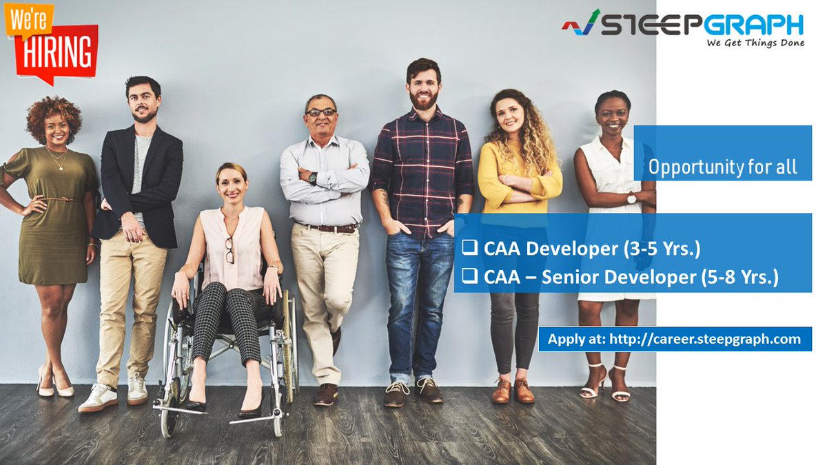 steepgraph's tweet image. #hiringnow

#SteepGraph is hiring #caa Developer/ Senior CAA Developer

“𝐒𝐭𝐞𝐞𝐩𝐆𝐫𝐚𝐩𝐡 𝐞𝐧𝐜𝐨𝐮𝐫𝐚𝐠𝐞𝐬 𝐢𝐭𝐬 𝐞𝐦𝐩𝐥𝐨𝐲𝐞𝐞𝐬 𝐭𝐨 𝐟𝐨𝐥𝐥𝐨𝐰 𝐭𝐡𝐞𝐢𝐫 𝐩𝐚𝐬𝐬𝐢𝐨𝐧𝐬.&quot;

Share your resume on – Careers@steepgraph.com

#caa #CAADeveloper #hiring #EKL