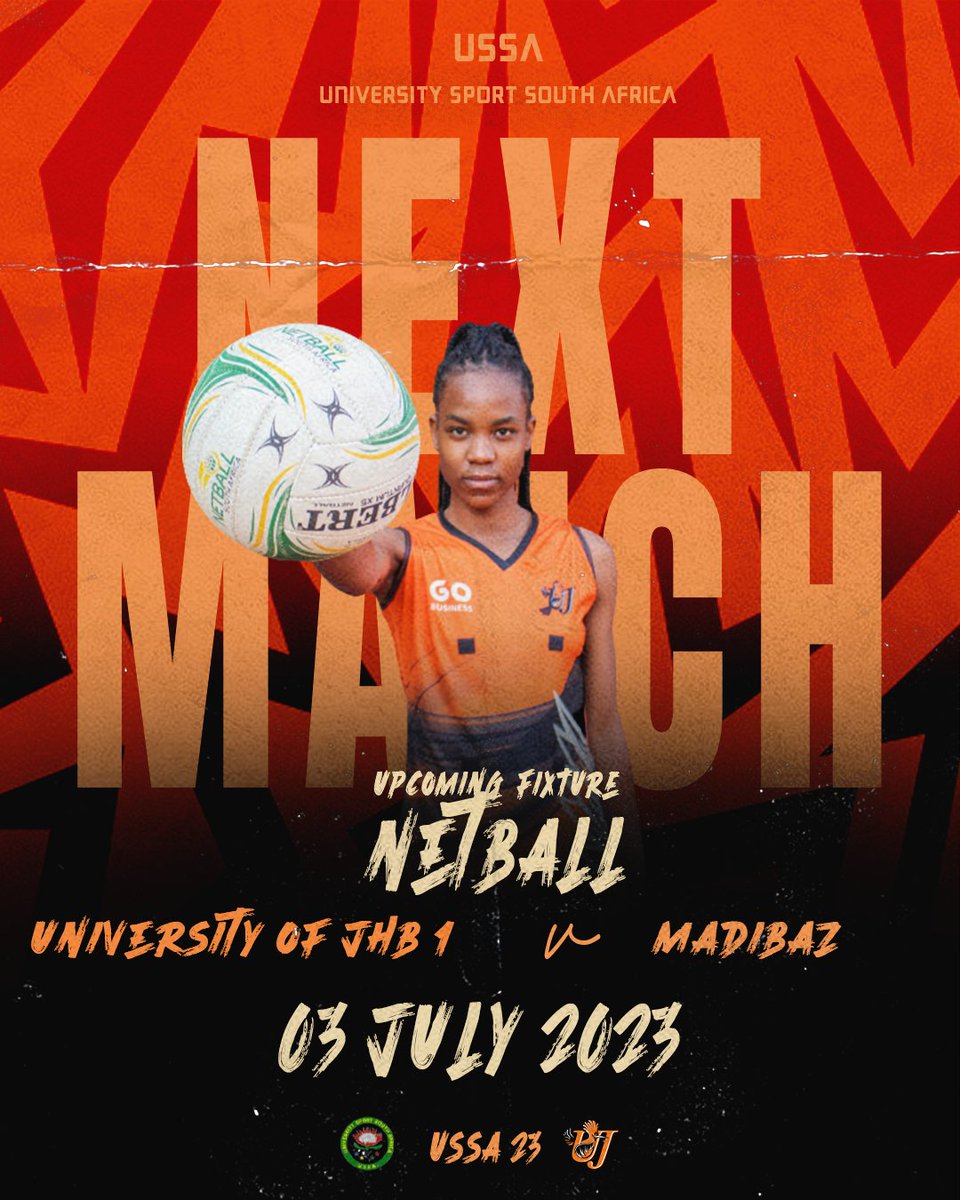 UJ_Sport's tweet photo. UJ Tournament fixtures | University Sports South Africa (USSA) Championships 2023
Hello UJ Sport family, herewith the day 1 fixtures for the USSA championships.
#UJAllTheWay #ussachamps #OrangeArmy #WinningMentality #UJHockey #UJNetball #UJSquash https://t.co/fjWIrvsADE