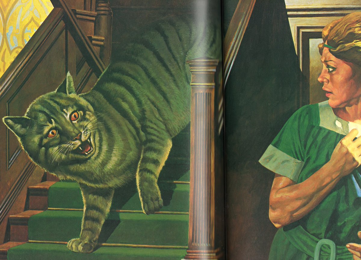 モイナ・メイザーズはフランスの著名な哲学者アンリ・ベルグソンの妹であったが、ダイアン・フォーチュンのおかげで猫使いの黒魔術師という立ち位置に送られた。画像はコリン・ウィルソン『驚異の超能力者たち』から