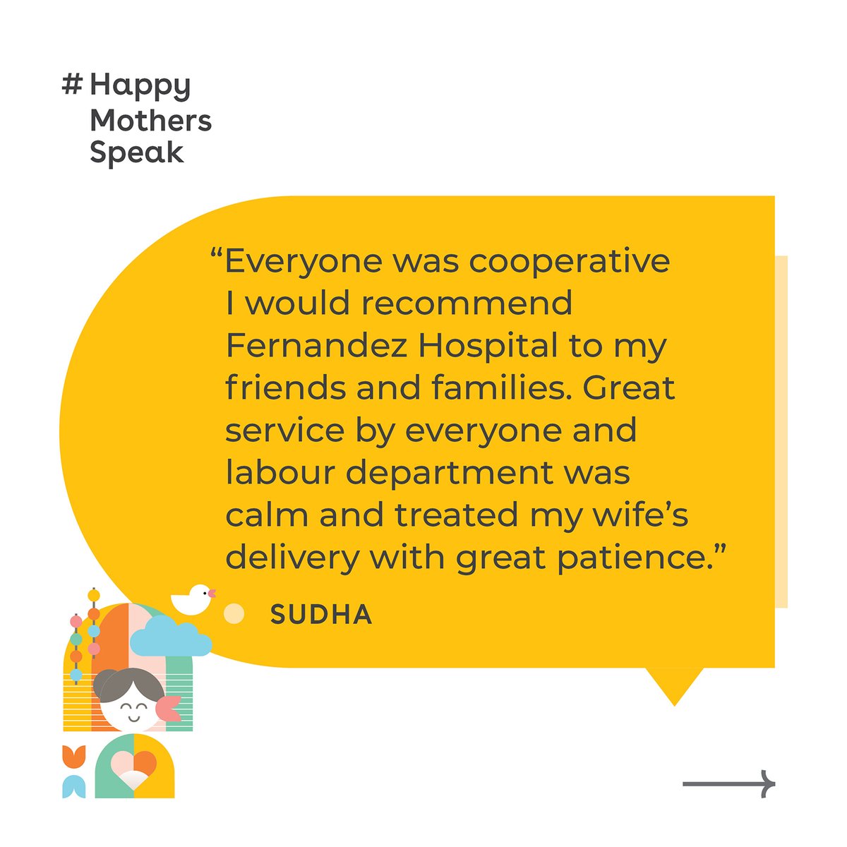 fernandezhospit's tweet photo. Feedback like this help us stay motivated and inspired to do better each day.
At Fernandez, we believe that respectful care is not a choice but a right.

#FernandezFoundation #HappyMothersSpeak #ProudToBeAtFernandez #FernandezCares #FernandezForYou #BuiltForBirthing https://t.co/lczAvx5Eli