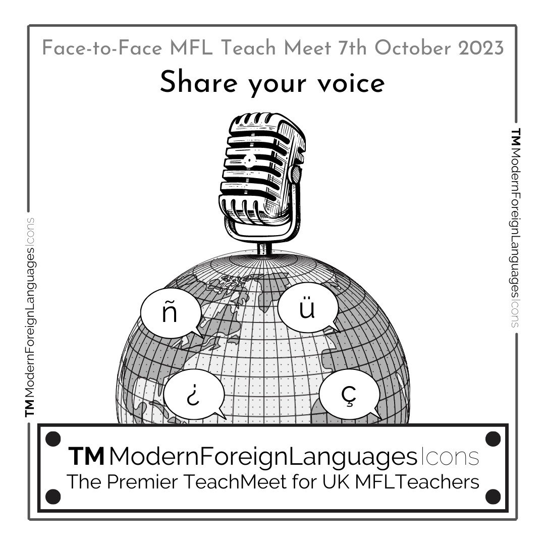 🎤 fancy giving presenting a go? There’s still time to sign up! Great experience for UPS, for applying for positions of responsibility and simply just getting your name out there! Link: docs.google.com/forms/d/e/1FAI…

#mfltwitterati @Teachmeeticons