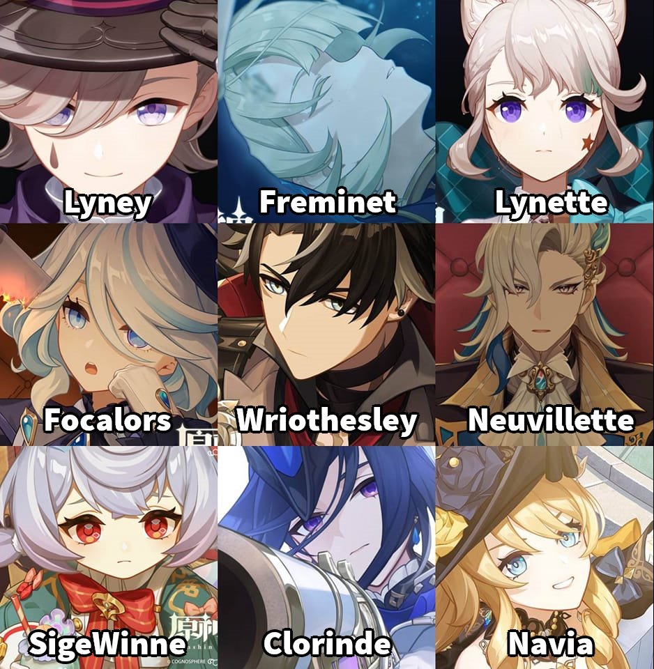 Choose Your Fontaine Main: