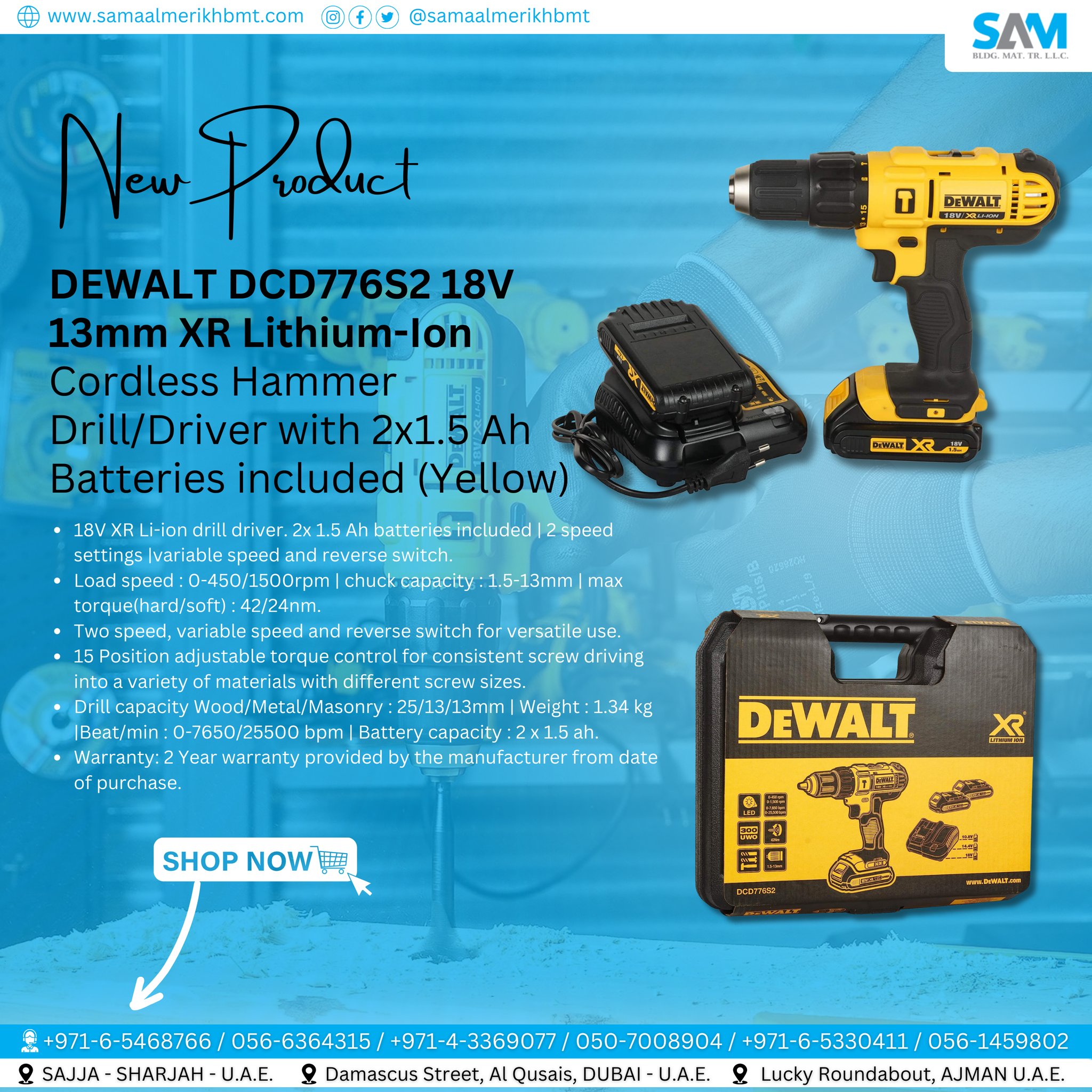 Dewalt dcd776s2 deals