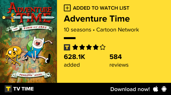 michael_b2021's tweet photo. I've just started following Adventure Time https://t.co/D5aESoNkbH #tvtime https://t.co/rmlFl0QzX6