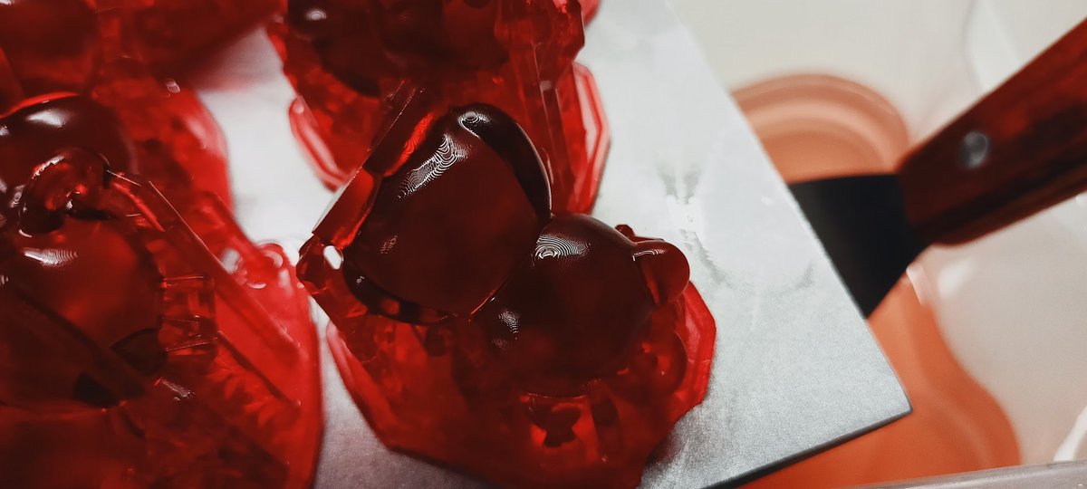 medvjed_store's tweet image. To je prostě nádhera. Nová barva resinu (Anycubic transp. red). Mám ještě větší chuť to olíznout ;)
#SLAprinting #AnycubicResin