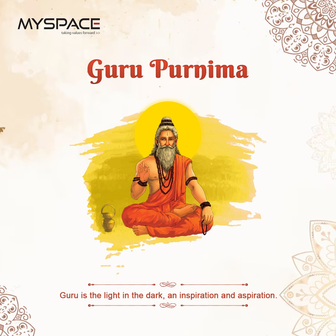 MySpace_Realty's tweet photo. May the blessings of your guru be upon you and your family on this auspicious day. Happy Guru Purnima!

#GuruPurnima #Teacher #Inspiration #Wisdom #Hope #Learning #MYSPACE https://t.co/XT1EogPkfA