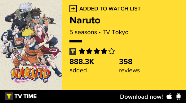 michael_b2021's tweet photo. I've just started following Naruto https://t.co/y94t34r2JA #tvtime https://t.co/w5jH0pE5cF