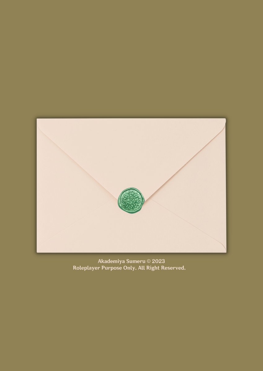 SA_HoDaena's tweet photo. ㅤㅤ
Kepada, @toxrniqxet.
Berikut kami lampirkan Surat Peringatan atas ketidakaktifan Anda sebagai mahasiswa Sumeru Akademiya. 

Tembusan: @SA_Vahumana. 
ㅤㅤ https://t.co/kmpbxzg2kY