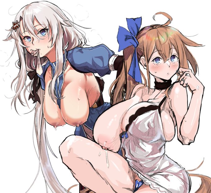 実は色彩構成が似てる2人 