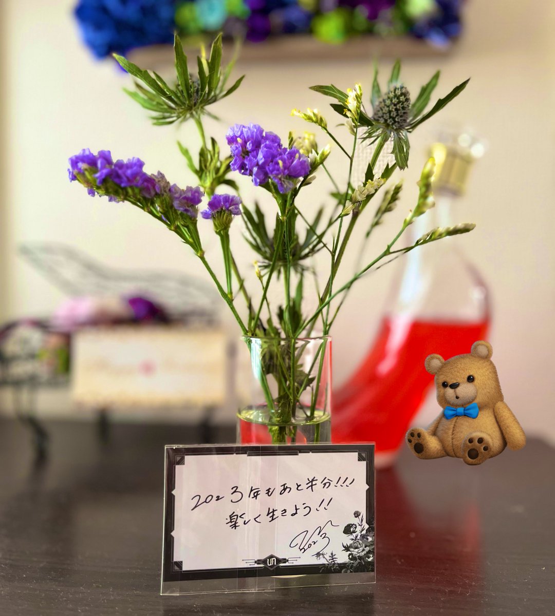 akuma_o_satan's tweet photo. 直也くんｾﾚｸﾄのお花Part16𖡼.𖤣𖥧𖡼.𖤣
💚エリンジューム
💚スターチス紫
💚スターチス白

紫💜好き🤤
残り半分も直也くんイベいっぱいありますように🍀

#UNFG 018314
#unofficial
#フラワーギフト
#ハナメク https://t.co/bK8V7P4bYa