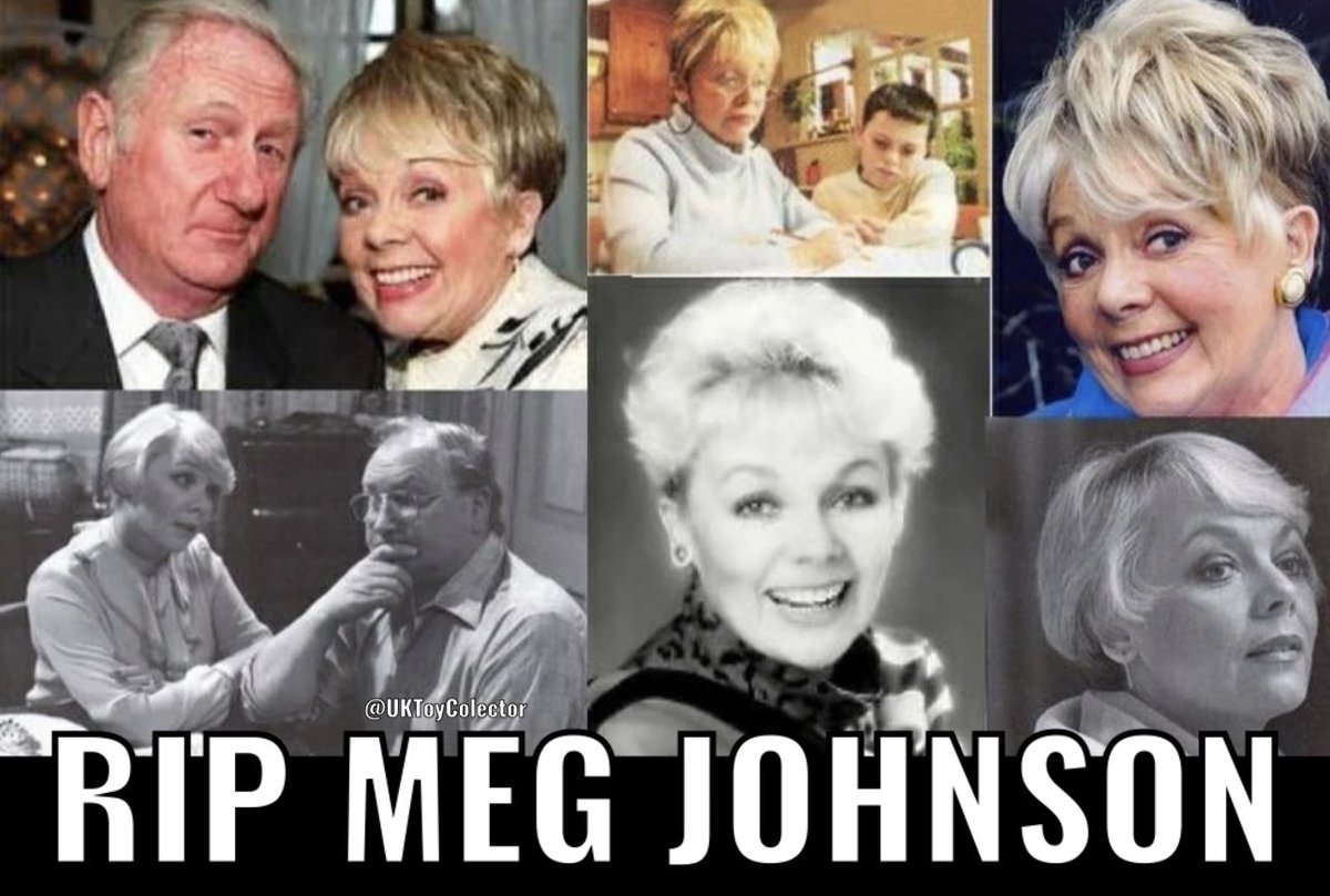 UKToyCollector's tweet photo. Sad to hear Meg Johnson, who appeared in three of the UK's most popular soap operas, has died at the age of 86.
#RIPMegJohnson
#MegJohnson
A soap stalwart, Johnson was #CoronationStreet's #EuniceGee and #Brookside's #BrigidMcKenna before joining #Emmerdale as #PearlLadderbanks https://t.co/ZTYhvBnZv4