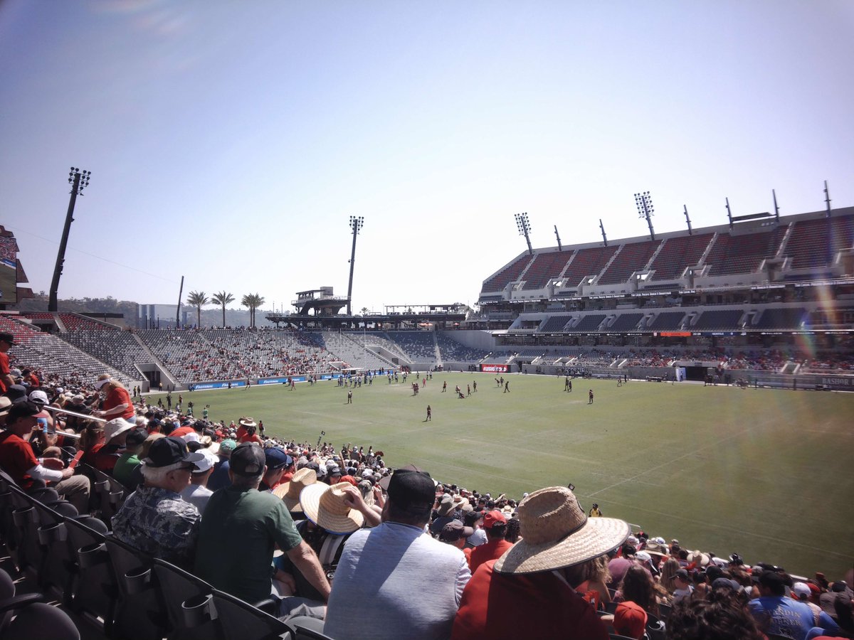 xariaaanne's tweet photo. 📍Snapdragon Stadium - Legion Rugby Game https://t.co/y9bFKtMFpk