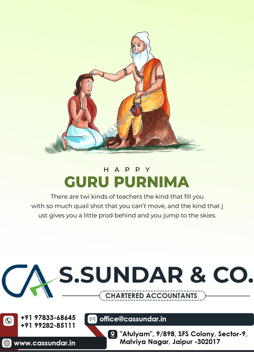 cassundar_2011's tweet photo. Guru Purnima is a time to celebrate the presence of Gurus in our lives, express our deep gratitude, and recommit ourselves to the pursuit of knowledge, self-discovery, and spiritual enlightenment. https://t.co/YXqikIEKJJ