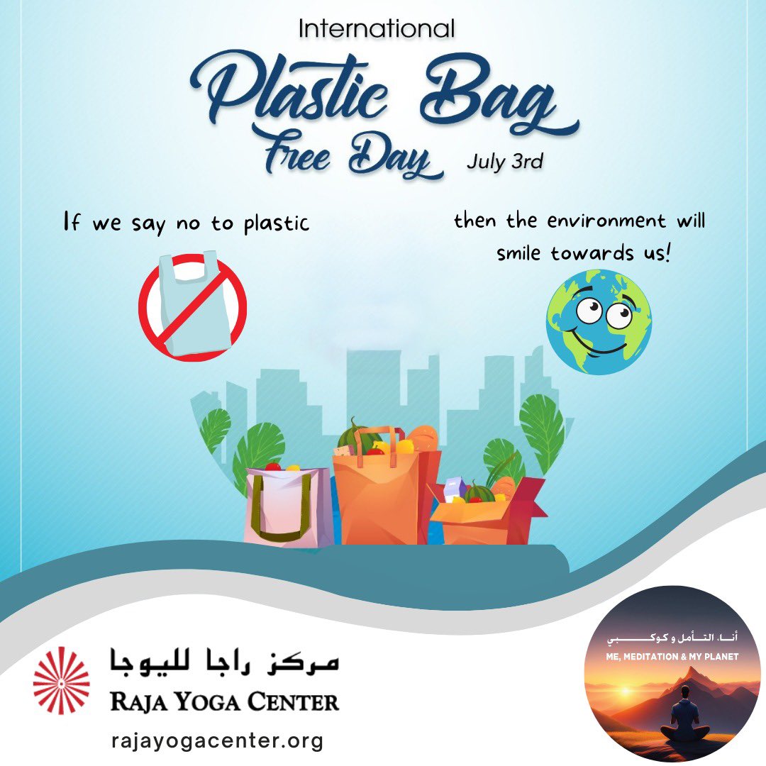 rajayogadubai1's tweet photo. #internationalplasticfreeday #international #plasticfree #stoplastic #saveenvironment #motherearth #earth #nature #wellbeing https://t.co/Yu8GwXYJls