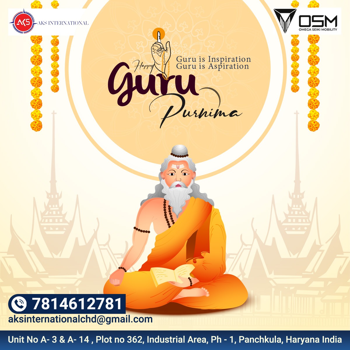 "May the blessings of our gurus fill our lives with wisdom, compassion, and inner peace. Happy Guru Purnima! 🙏🙏

#GuruPurnima #GuruBlessings #GuruPurnima #GuruBlessings