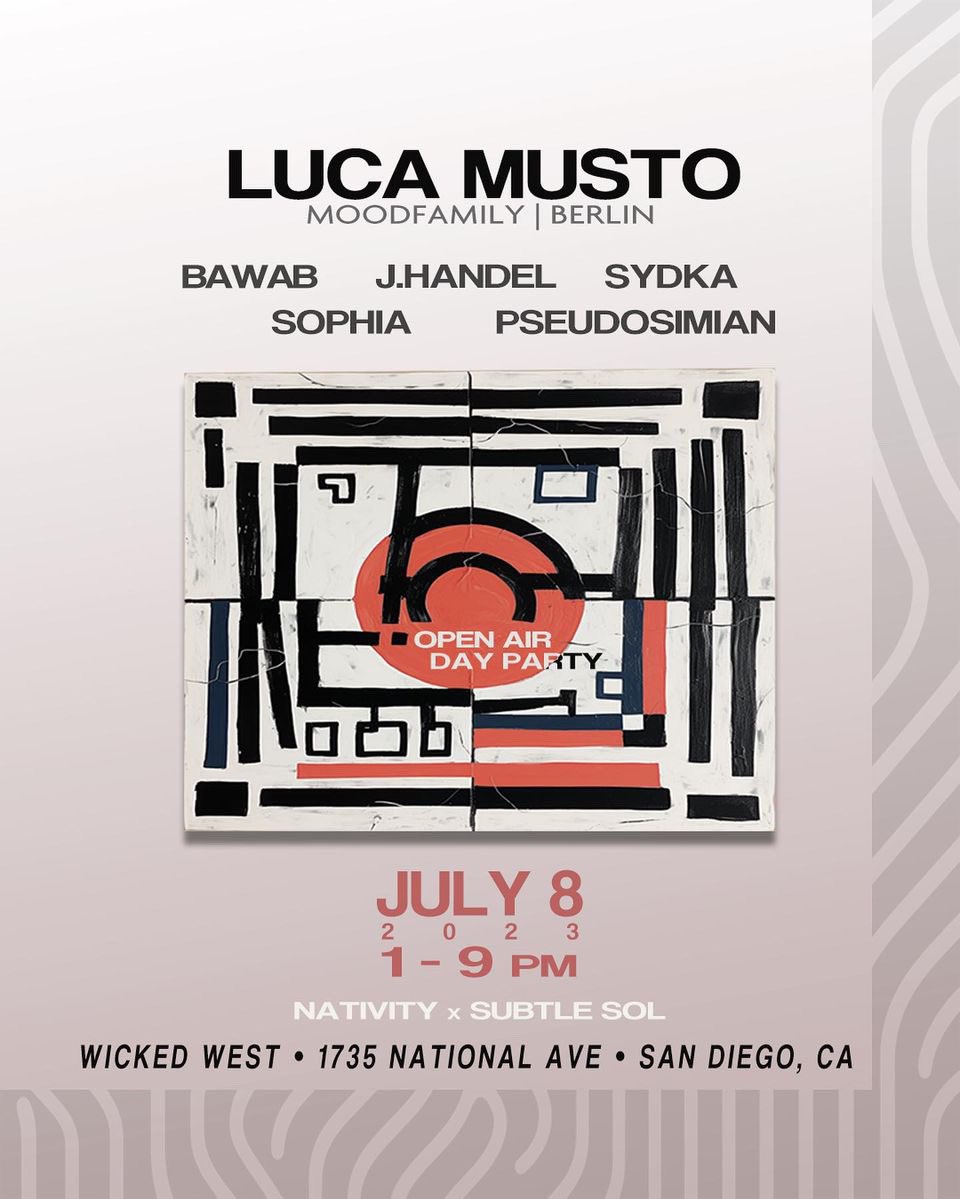 wickedwestsd's tweet photo. Just announced! Got some downtempo coming to Wicked, July 8th. 🙌 https://t.co/6IyiIWijRy