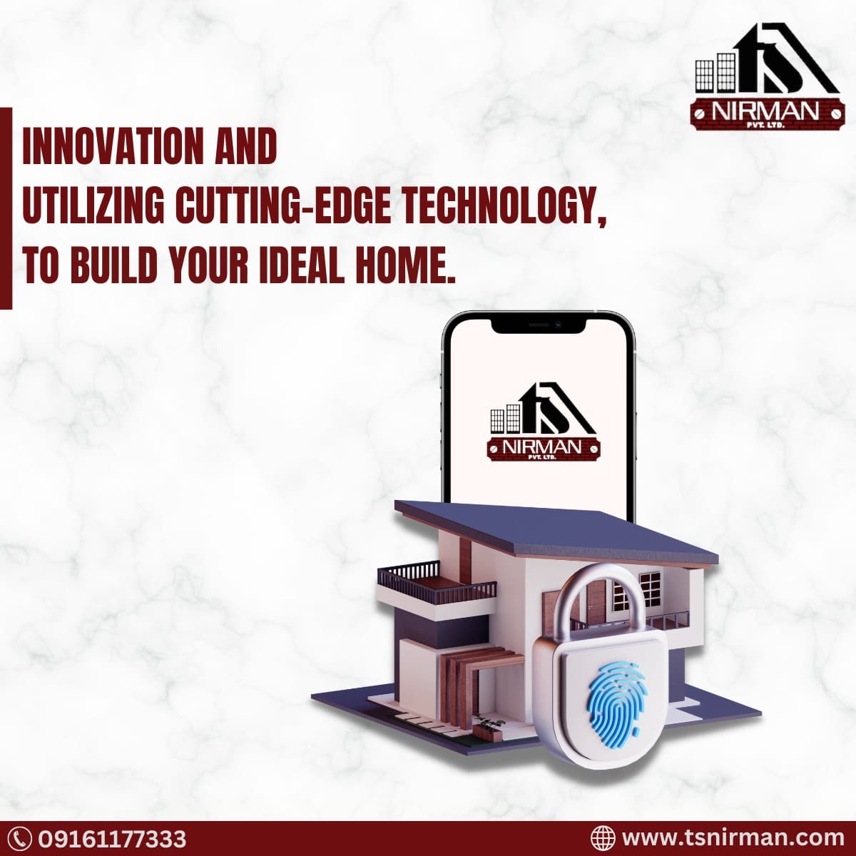 ts_nirman's tweet photo. Revolutionize your dream home with cutting-edge innovations and tech in home construction! 🏡💡

Discover the future of living with our state-of-the-art features, sustainable designs, and smart solutions.

#InnovativeHomes #SmartLiving #SustainableDesigns #tsnirman https://t.co/nhyvSL9q9e