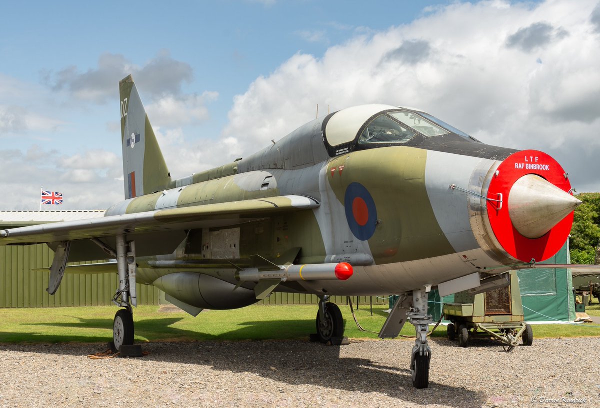 discodaz2's tweet photo. English Electric Lightning T-5 XS417 basking in the summer sun during cockpit fest 23 @NewarkAirMus
#cockpitfest #lightning #summer https://t.co/Az6qyiFRKk