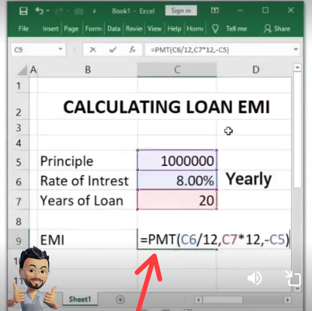 StockTalk007's tweet photo. Calculate EMI in single go.. 
#Excel #MSExcel https://t.co/7fVKXd2uP7