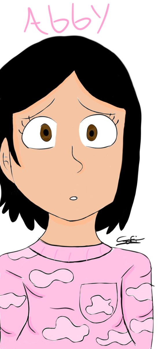 sofi3557's tweet photo. Un dibujo que hice de Abby de #FNAFMOVIE la verdad me pareció un personaje bastante tierno y a la vez interesante, así que decidi dibujarla c: https://t.co/EGByjPzAXC