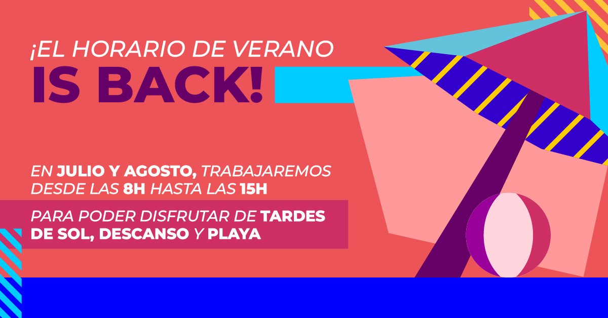 pick_aso's tweet photo. ¡Buenos días temprano por la mañana! ☀️

En #PICKASO, ya empezamos el horario de verano 🏖

Desde hoy y hasta finales de agosto, estaremos trabajando desde las 8h hasta las 15h, #APPtope como siempre para poder disfrutar las tardes de verano 🤘 https://t.co/gbsahP3bMQ