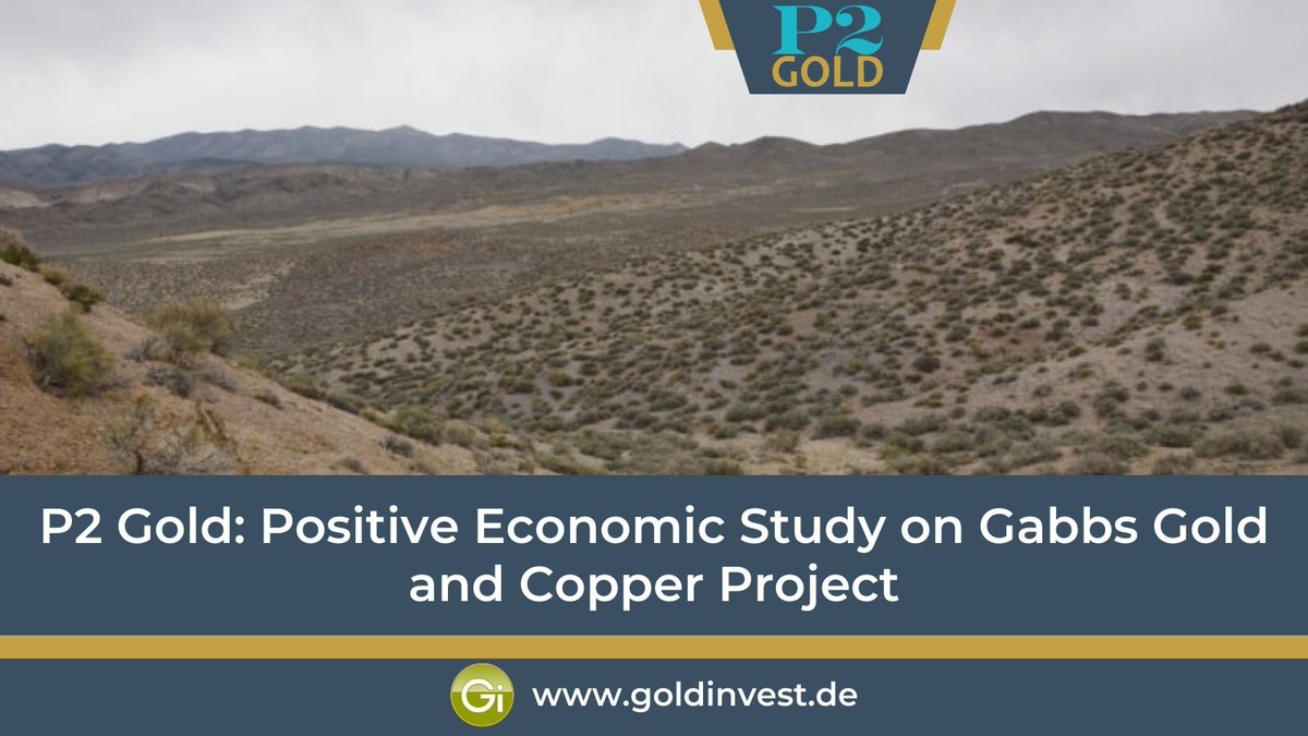 GOLDINVEST_de's tweet photo. Under the leadership of CEO Joe Ovsenek, #P2Gold is advancing the development of not one but two prospective gold and copper projects. The Gabbs project in #Nevada has now taken an important development step.

Read more ▶️▶️ https://t.co/d3jtJk46Lq

$PGLD #copper #gold https://t.co/mkviZr2wp4