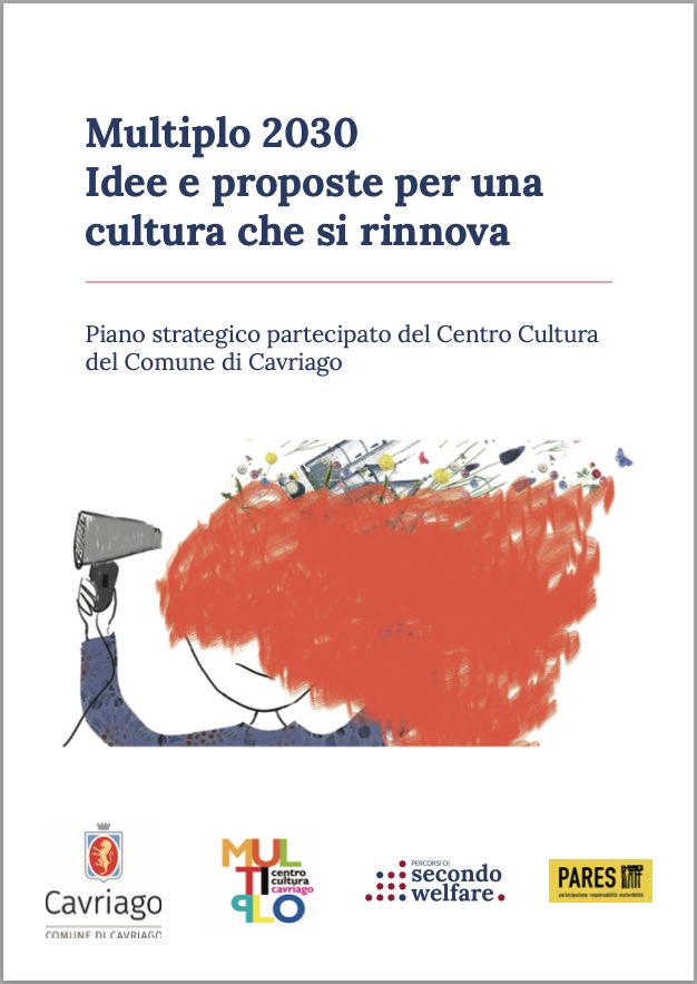 "Multiplo 2030: idee e proposte per una cultura che si rinnova" è il Piano strategico partecipato del Centro Cultura del Comune di Cavriago. È stato realizzato grazie a <a href="/pareslink/">Pares</a> ed è edito da Secondo Welfare.

📖 secondowelfare.it/studio/multipl…

#biblioteche #cultura #welfare