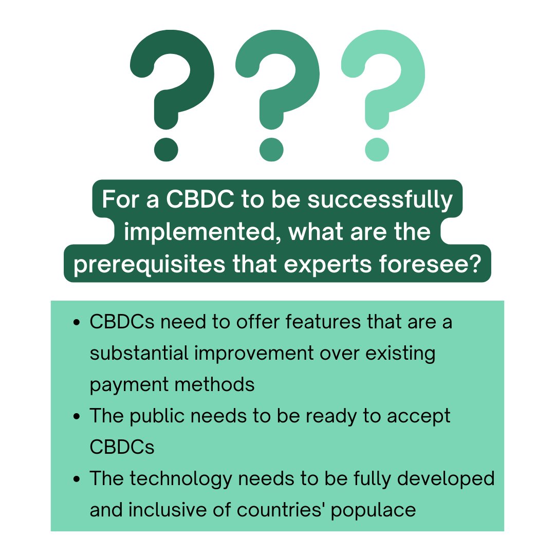 Exploring the new frontier of #CBDC, Central Bank Digital Currencies! Not just another form of #cryptocurrency, but a promising leap towards increased efficiency, security, and inclusivity in our global financial systems. Could this be the next major evolution in money? #Fintech