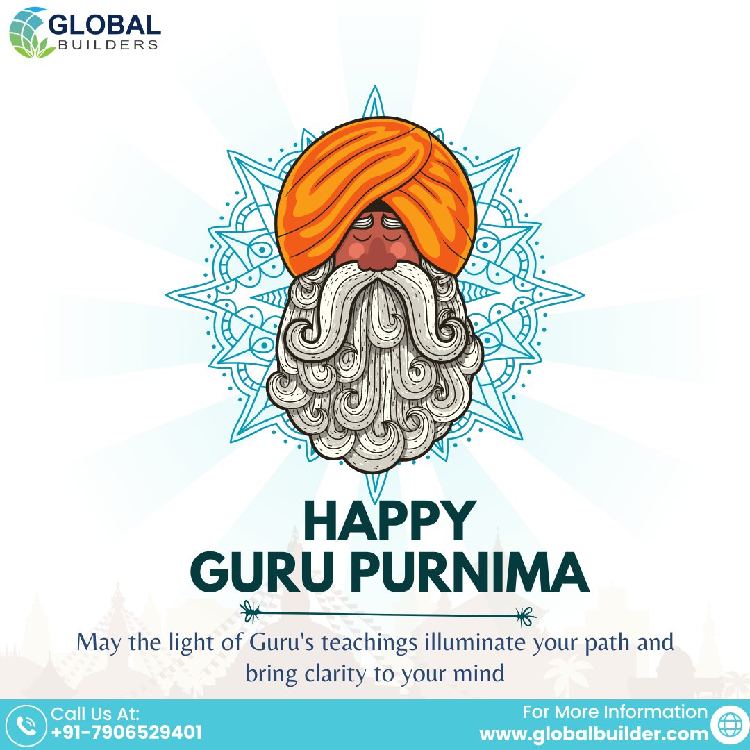Globalbuilders7's tweet photo. On this auspicious day, I offer my heartfelt salutations to my guru, who has helped me realize my true potential and guided me towards the path of success. Happy Guru Purnima!
.
.
.
.
.
#globalbuilders #GuruPurnima #haldwani #uttarakhand #experteam #GlobalBuilder #builder #build https://t.co/VpdRqP3aTl