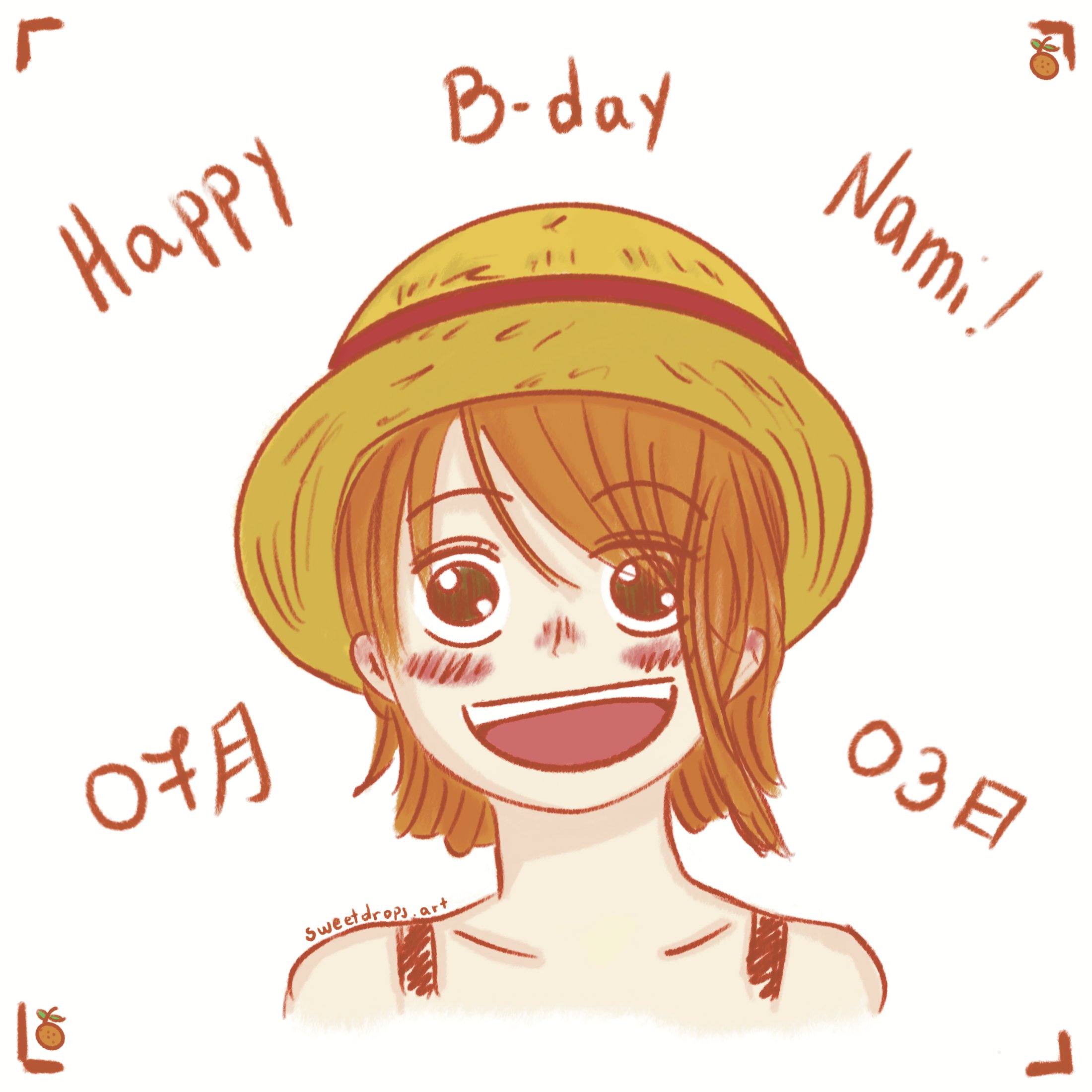 ワンピース ナミ キャラ ワンピース onepiece バースデー
