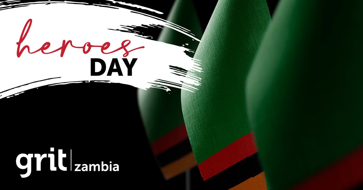 Today we celebrate Zambia’s independence, which came into effect in 1964. Wishing all residents a beautiful day. 

#GritAfrica #ImpactBeyondBuildings #Zambia