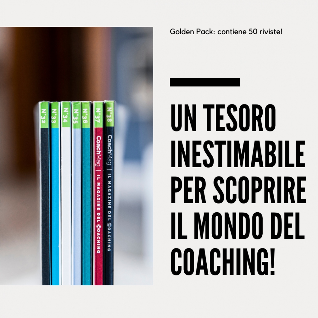Vorresti avere riuniti in un unico pacchetto i primi 50 numeri di CoachMag, tutti da sfogliare comodamente sul tuo tablet questo weekend?
Trovi il link per acquistare il COACHMAG “GOLDEN PACK” qui: coachmag.it/prodotto/coach…