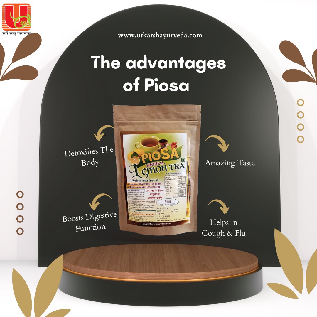 AyurvedaUtkarsh's tweet photo. Change the way you start your morning with a sip of Piosa Herbal Lemon Tea.

#piosa #lemontea #detoxtea https://t.co/PEtRW3KGw9